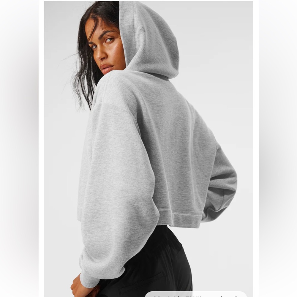 Alo Bae Grey Hoodie